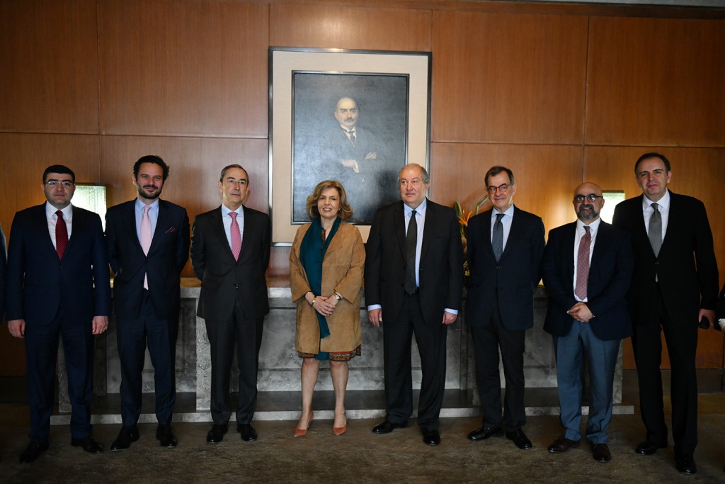 President Sarkissian Urges Gulbenkian Foundation to Expand Projects in ...